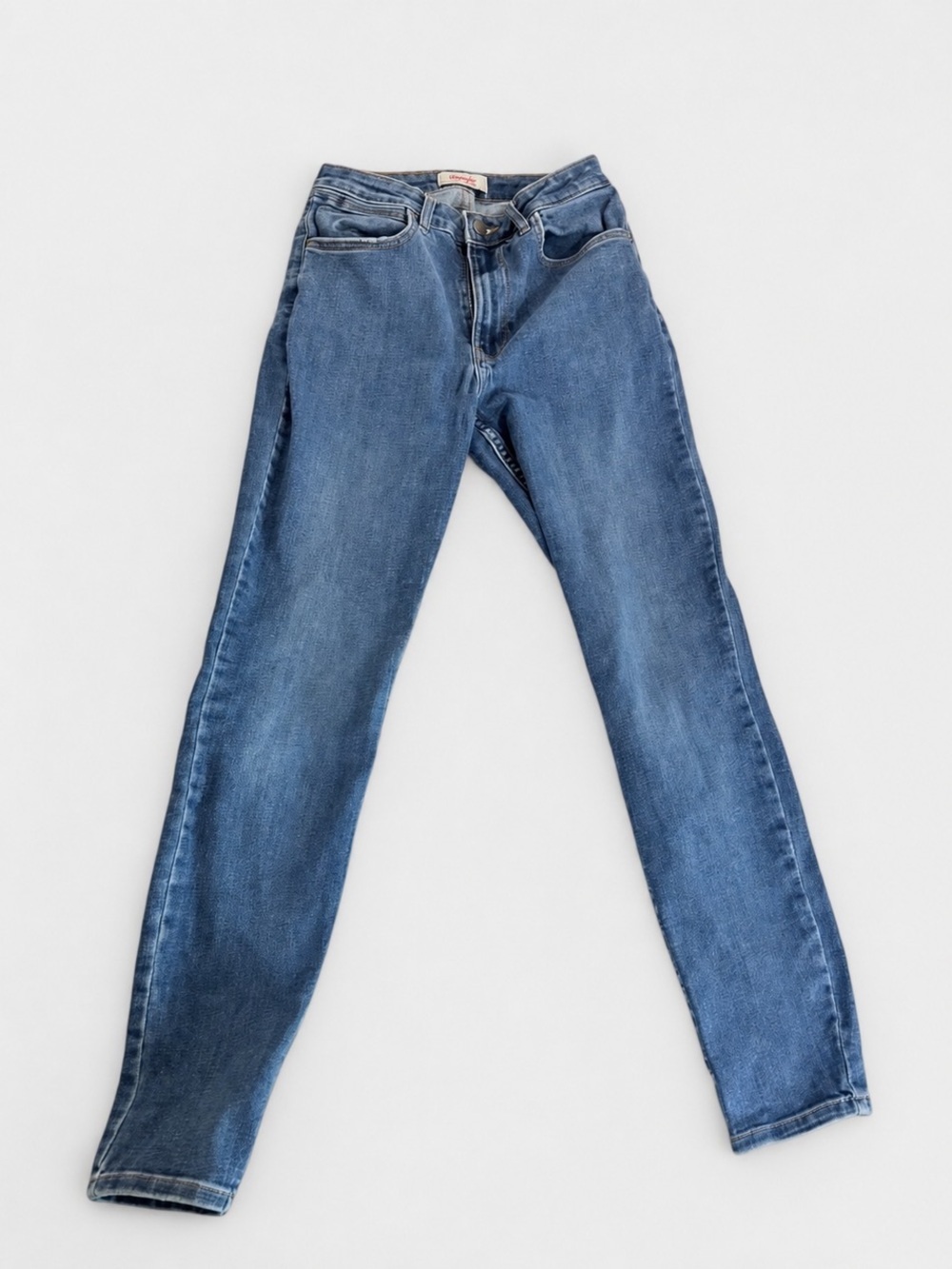 Wrangler Light Blue Denim Jeans with Red Logo - Picture 1 of 6